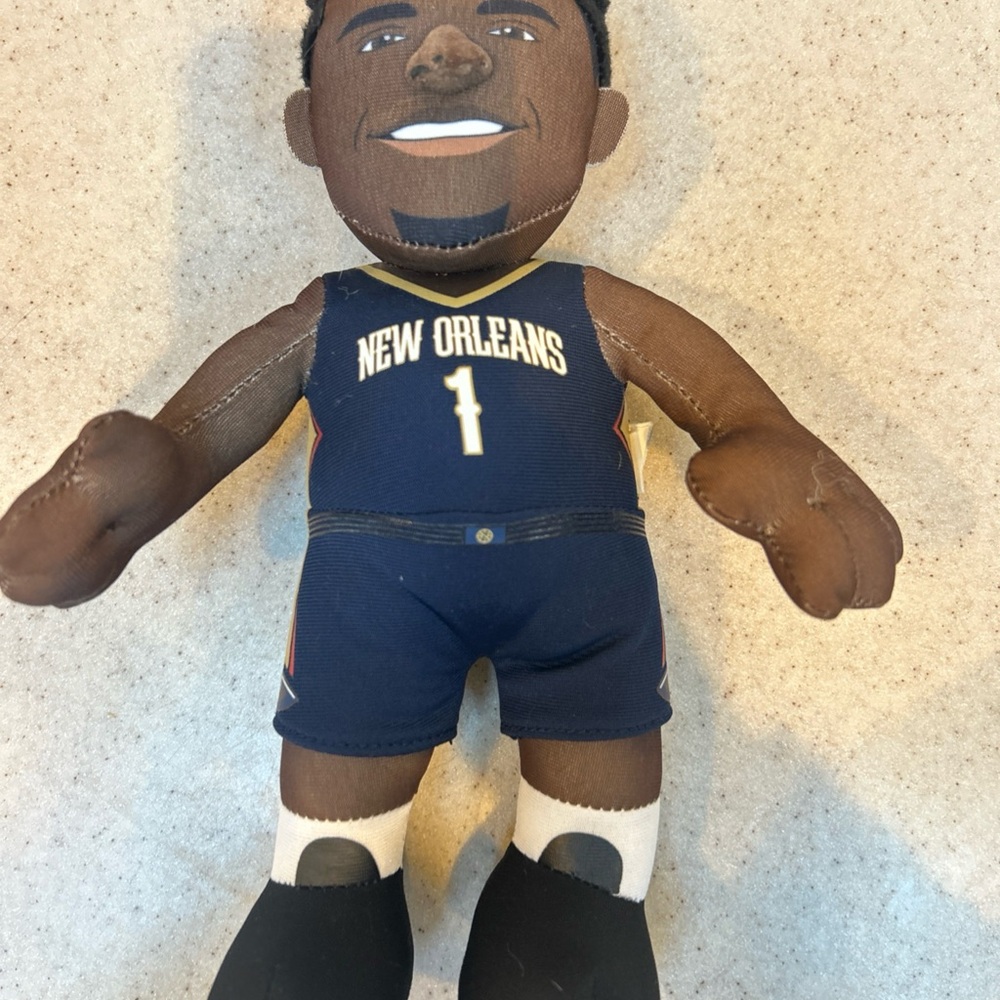 Bleacher Creatures New Orleans Zip Williams NBA Basketball Plush 10” Toy